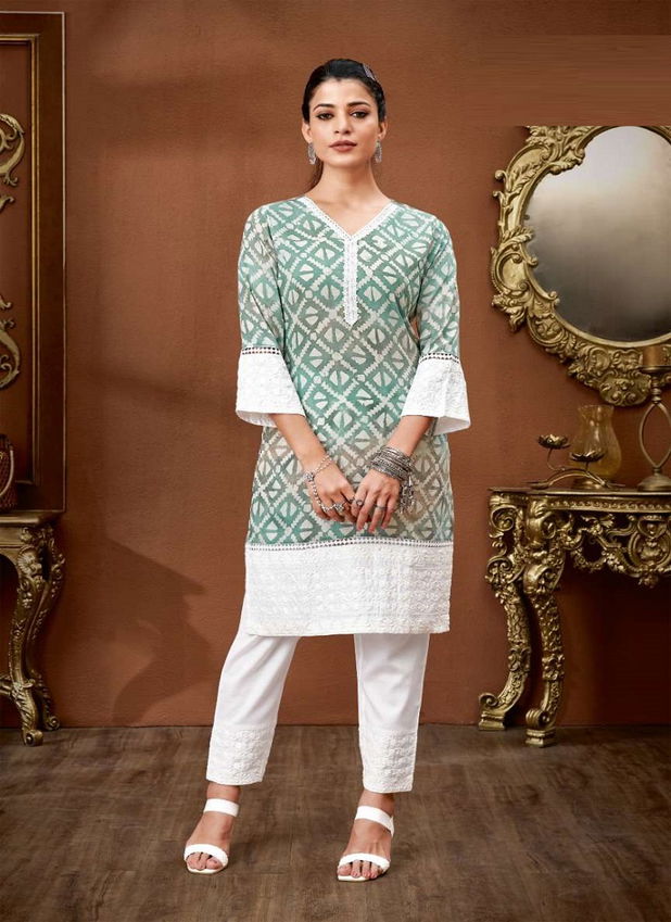 Sana By Shichi Printed Kurtis With Bottom Catalog